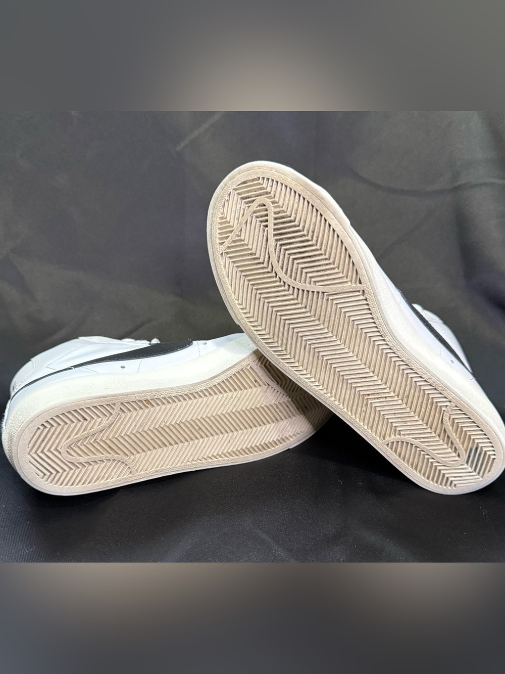 Nike Blazer Mid '77 Vintage Sneaker Shoes Leather White Women’s 7 - Picture 6 of 7